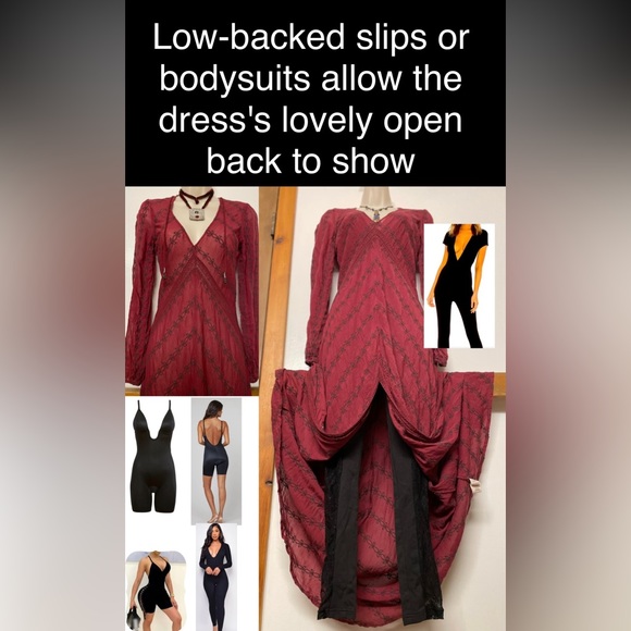 Rare!! Vintage Free People "Sandcastles in the Sky” Maxi embroidered dress (XS) - Picture 13 of 16